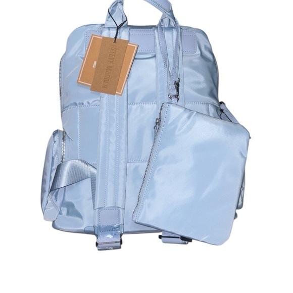 Powder Blue Steve Madden BHAYVE Backpack - Picture 3 of 5